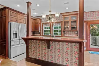 Solid wood Mahogany Cabinets
