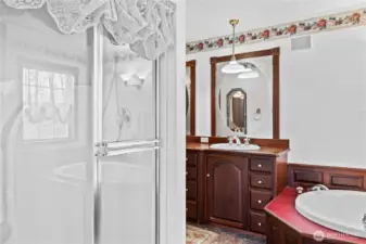 Walk in shower