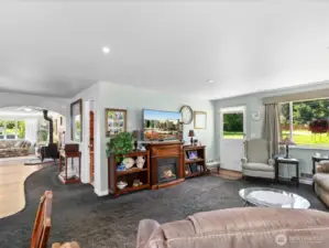 Sunny Bonus Room with Second Exterior Door