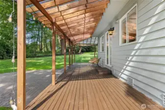 Covered Deck!