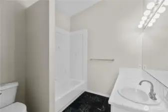 Full bathroom upstairs