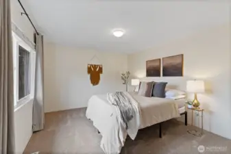 The rooms are very generously sized.