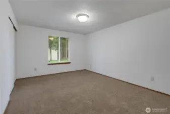 (2nd) bedroom offers brand-new carpeting and generous closet space