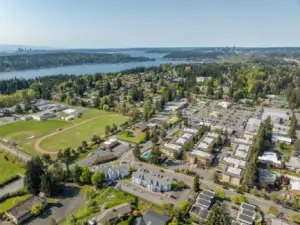 Close to grocery stores, shopping, scenic trails, bus stop, parks & restaurants.