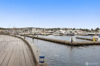 Carillon Point Marina.