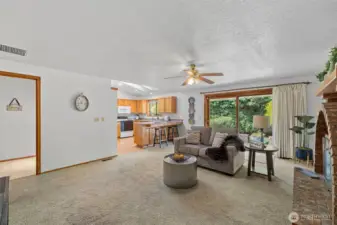 Family Room. Laundry Room Off To The Left.