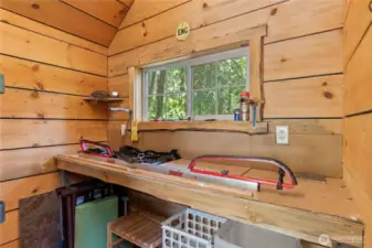 Heated waxing station