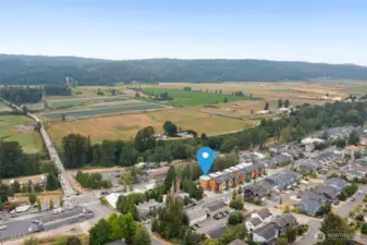 Up here, the world slows down—panoramic peace with a town that’s just the right size.