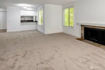 Living Area is very large