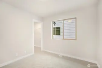Secondary Bedroom #2 with a Walk-In Closet!