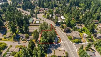 Unbeatable corner lot. Prime Edmonds location.