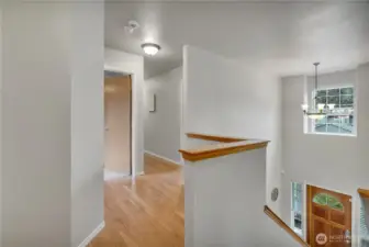 Upstairs landing