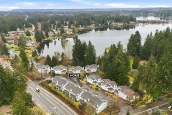 Located on Lake Pattison with private dock & boat house to store your toys.