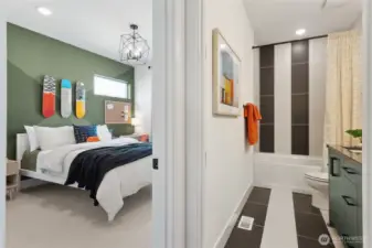 Pictures of Model home. Not pictures of actual home. Features, colors, layout may vary.