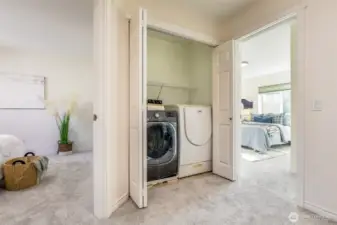 Laundry on Top Floor by Bedrooms