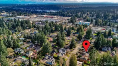 Not far from Light Rail