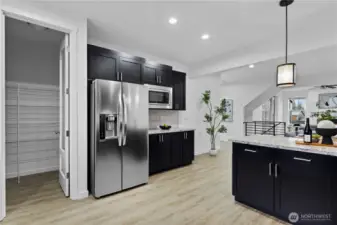 Large walk in pantry