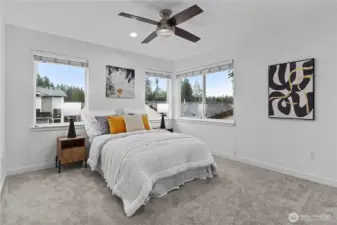 Second bedroom upstairs