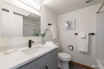Lower Level Full bathroom