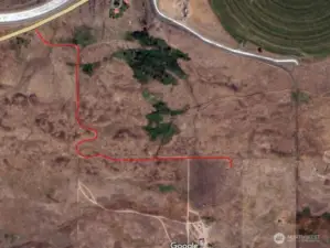 Route to follow from road
