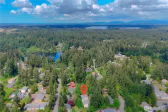 Perfectly located in a wonderful Bonney Lake neighborhood. Walkable to Lake Bonney and tucked away from the street in your own little private space.