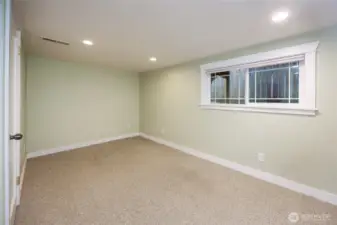 Lower level bedroom