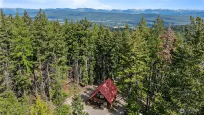 Aerial of property
