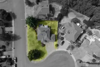 Situated on a spacious corner lot within a quiet cul-de-sac, this home offers added privacy, minimal traffic, and a peaceful setting.