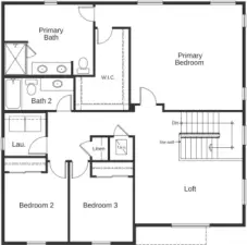 2230 floorplan. Ask sales counselor about available structural and design options.