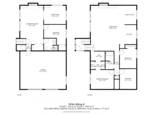 Floor plan of orignal house layout to help see.