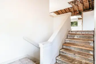 Split-level entry.