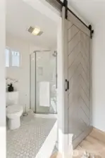 Ensuite 3/4 bath.