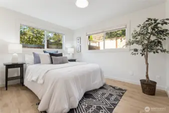 Back corner bedroom.