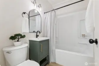 Updated full bathroom in MIL.