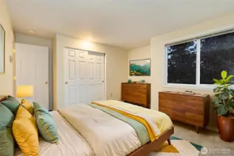 Virtually Staged Bedroom