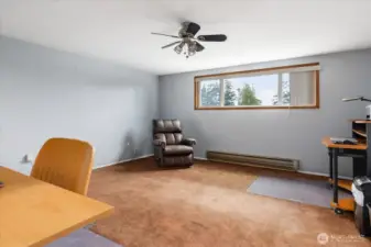 Large flex space upstairs could be office, gaming room, playroom, or 5th bedroom (no closet).