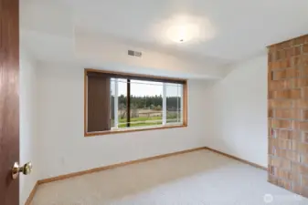 Bonus room in basement