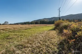 From NW Boundary to SE (along Happy Valley Rd) of Parcel B