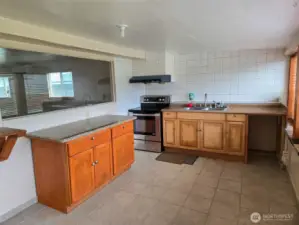 Kitchen in main home