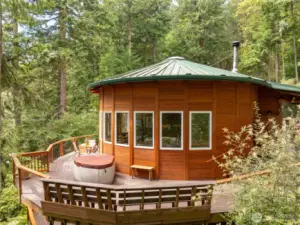 Main house and deck