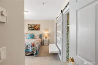 View into bedroom