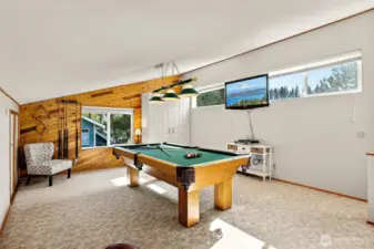 Upstairs Loft with a Murphy Bed - White Cabinets