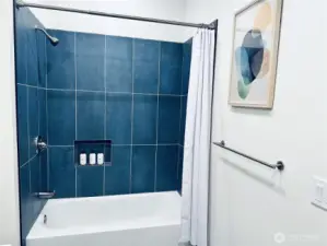 3rd bathroom on second floor off bonus room