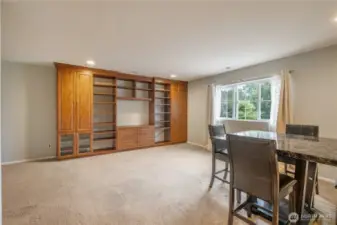 Huge family room upstairs.