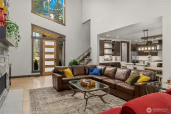 Great Room/Kitchen/Front Door View