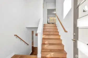 Entry way into gorgeous 2102 Burrows Ct