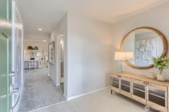 Disclaimer Secondary photos of same floor plan on different lot in different community: Photos are from another Luna, finishes, upgrades, and features may vary.