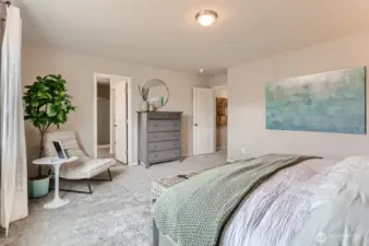 Disclaimer Secondary photos of same floor plan on different lot in different community: Photos are from another Luna, finishes, upgrades, and features may vary.