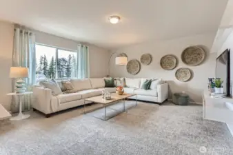 Disclaimer Secondary photos of same floor plan on different lot in different community: Photos are from another Luna, finishes, upgrades, and features may vary.