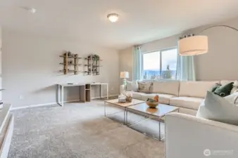 Disclaimer Secondary photos of same floor plan on different lot in different community: Photos are from another Luna, finishes, upgrades, and features may vary.